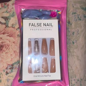 24Pcs Neutral Press On Nails